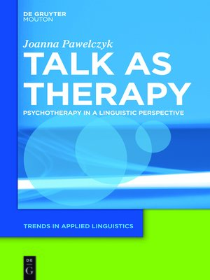 cover image of Talk as Therapy